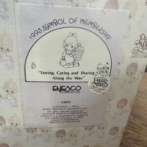 Precious Moments Enesco Figurine - Cream and Black